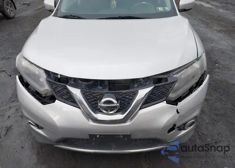2015 Nissan Rogue Sv из США, поврежденный, VIN KNMAT2MV2FP503767